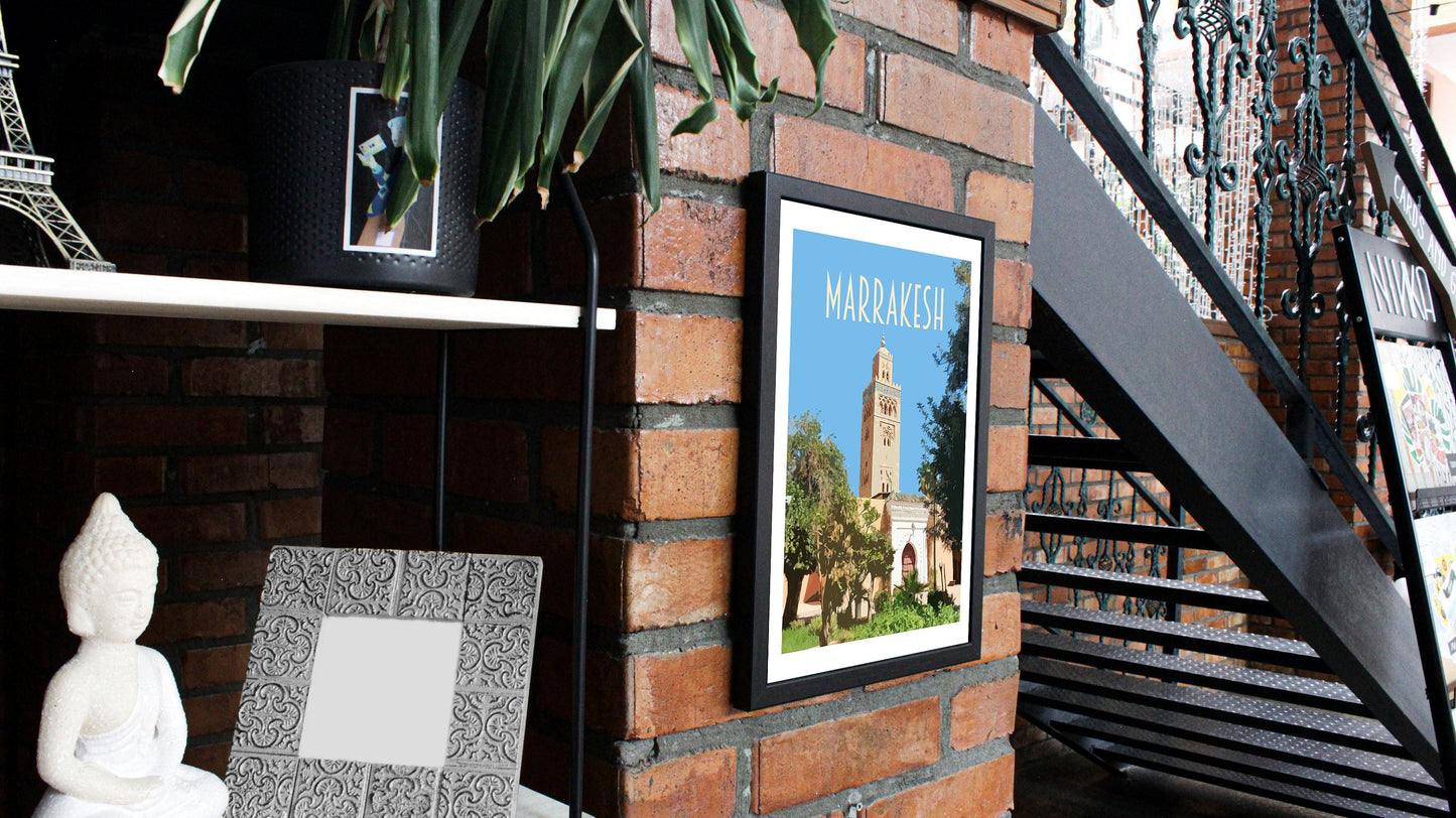 Marrakesh Travel Poster