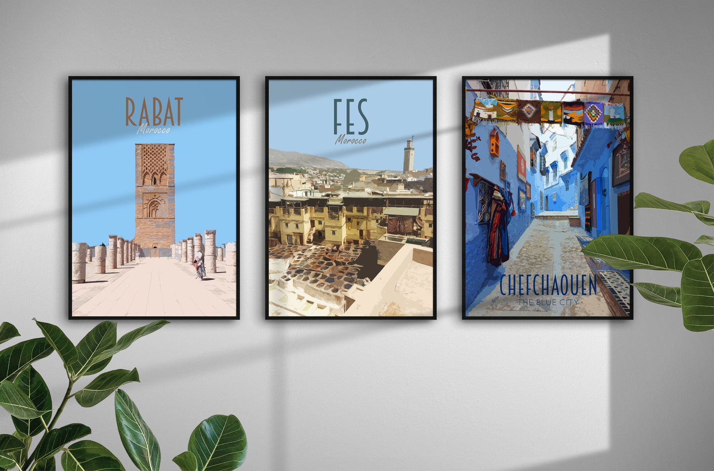 Rabat Travel Poster