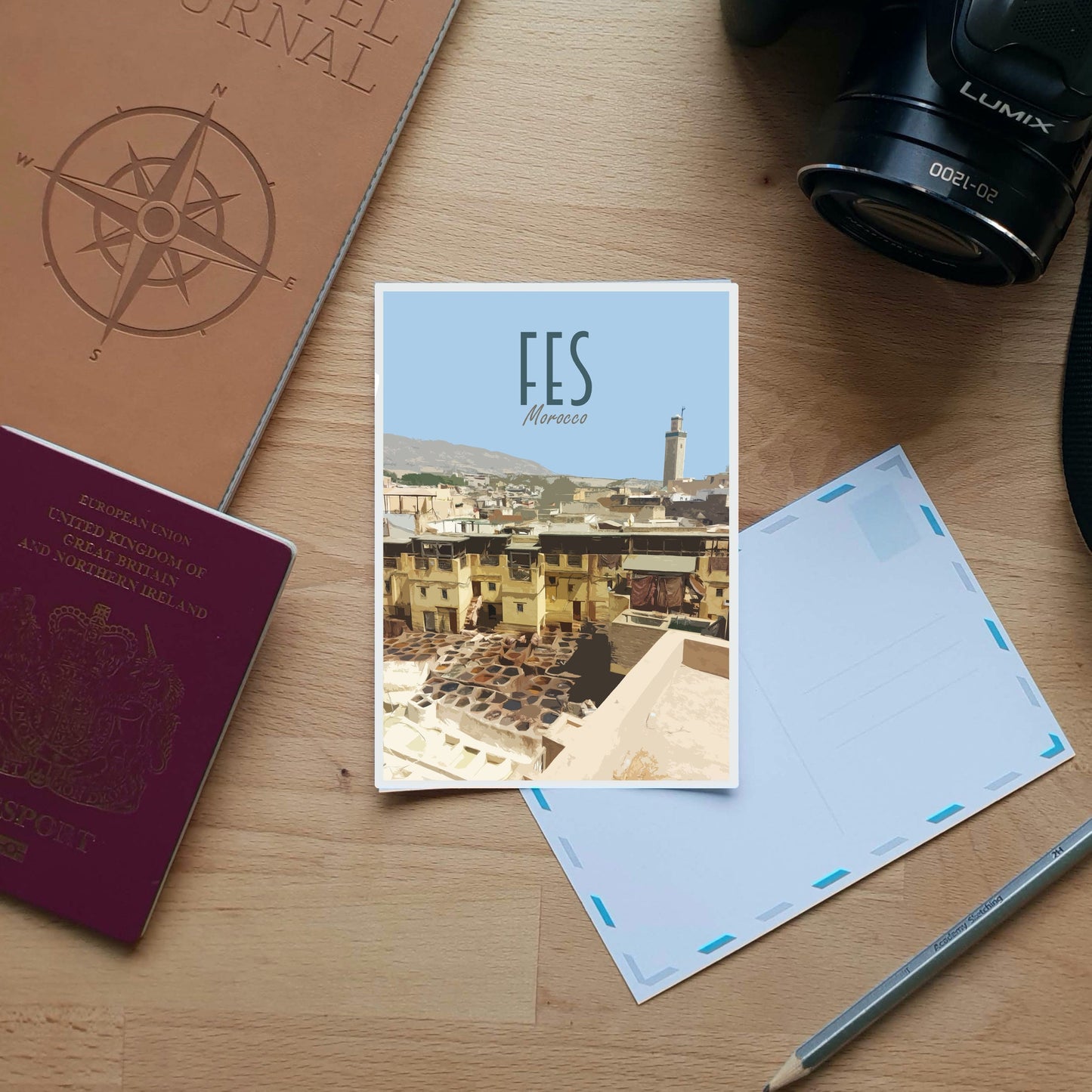 Morocco Travel Postcards Pack