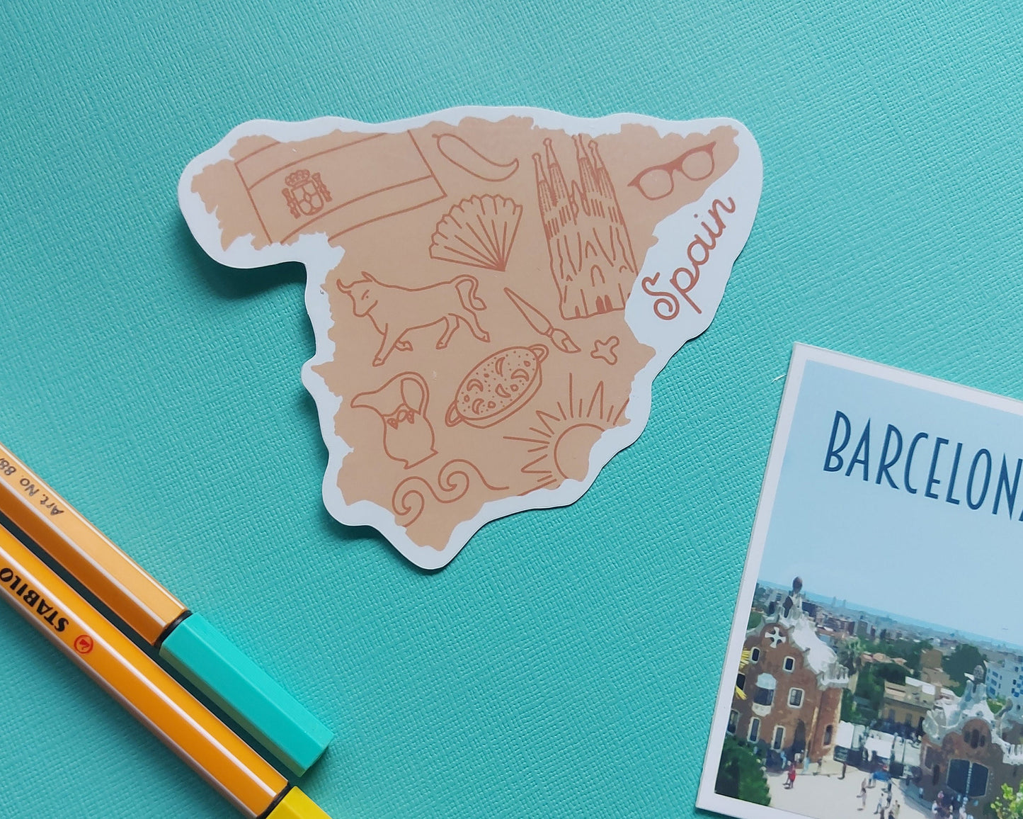 Spain Sticker