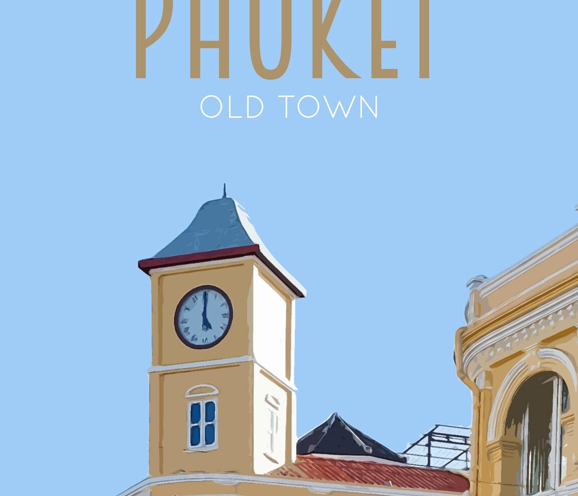 Phuket Travel Poster