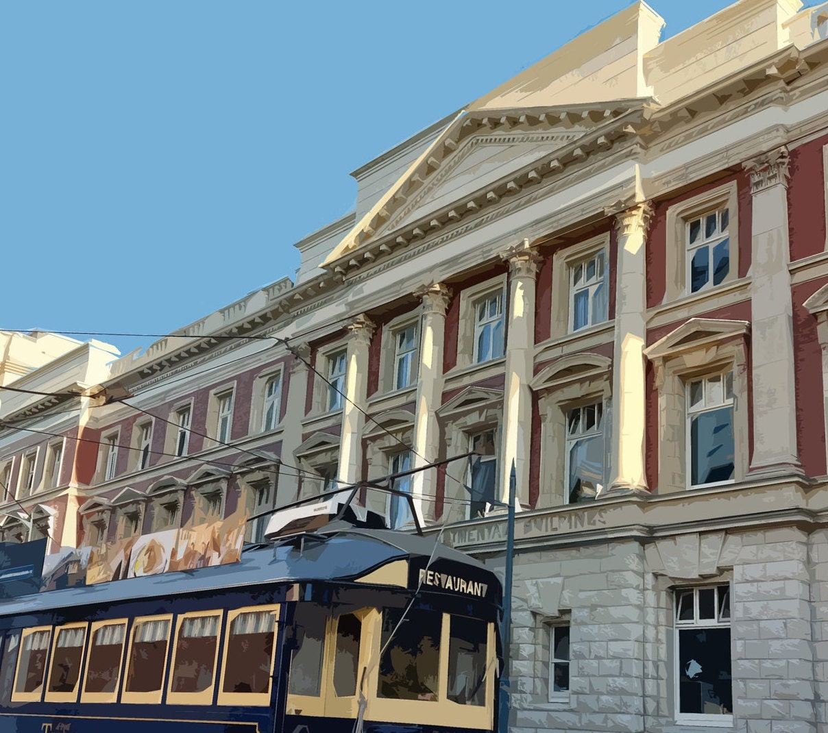 Christchurch Travel Poster