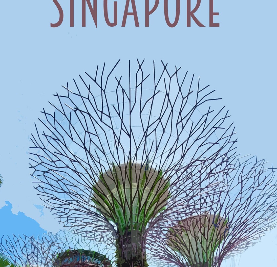 Singapore Travel Poster