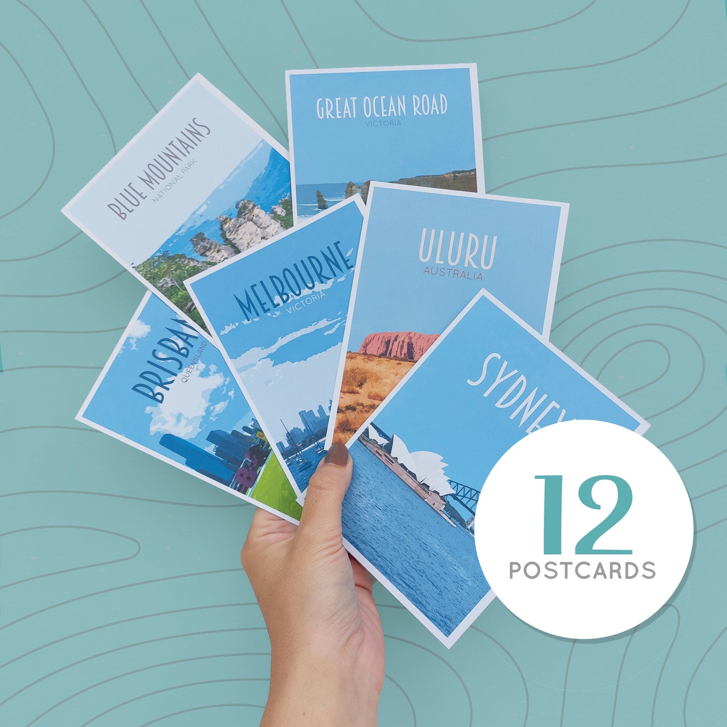 Australia Postcards Pack