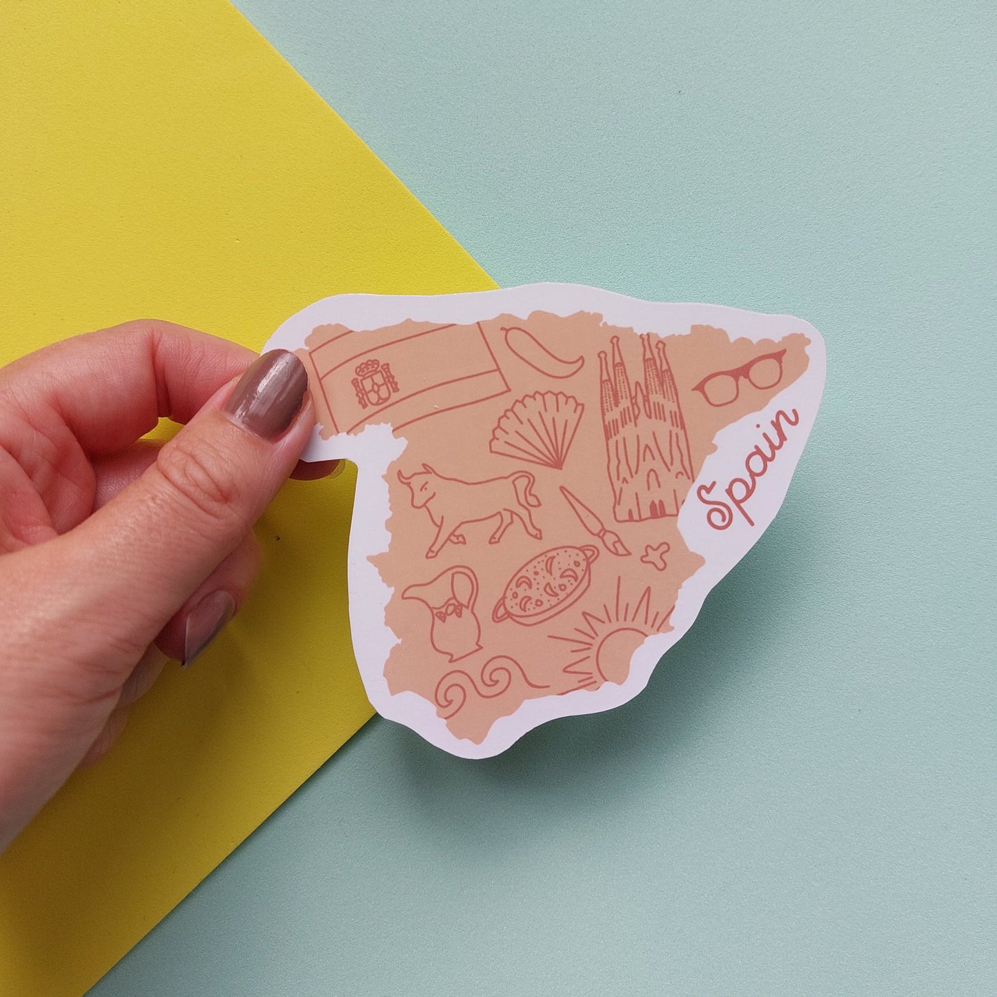 Spain Sticker