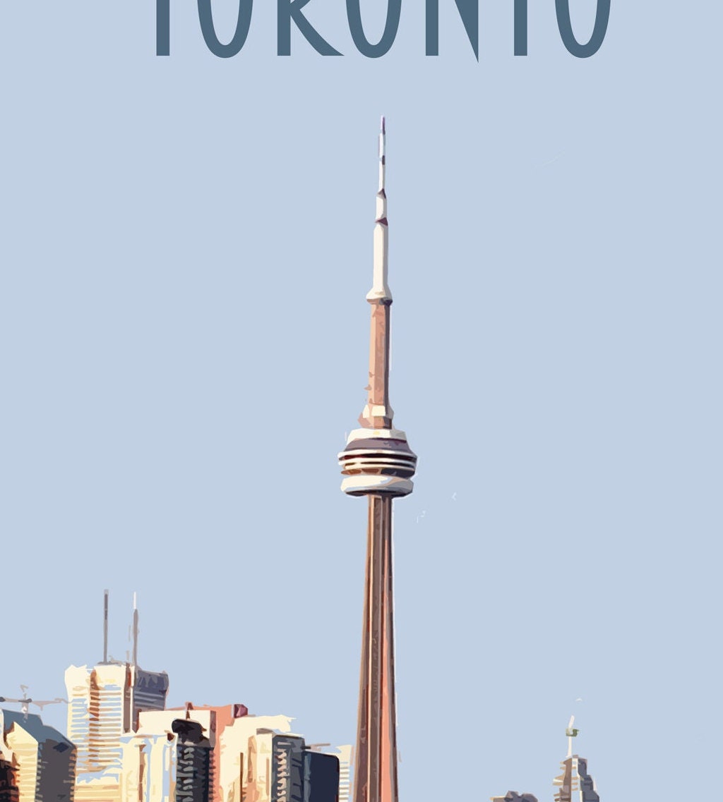 Toronto Travel Poster