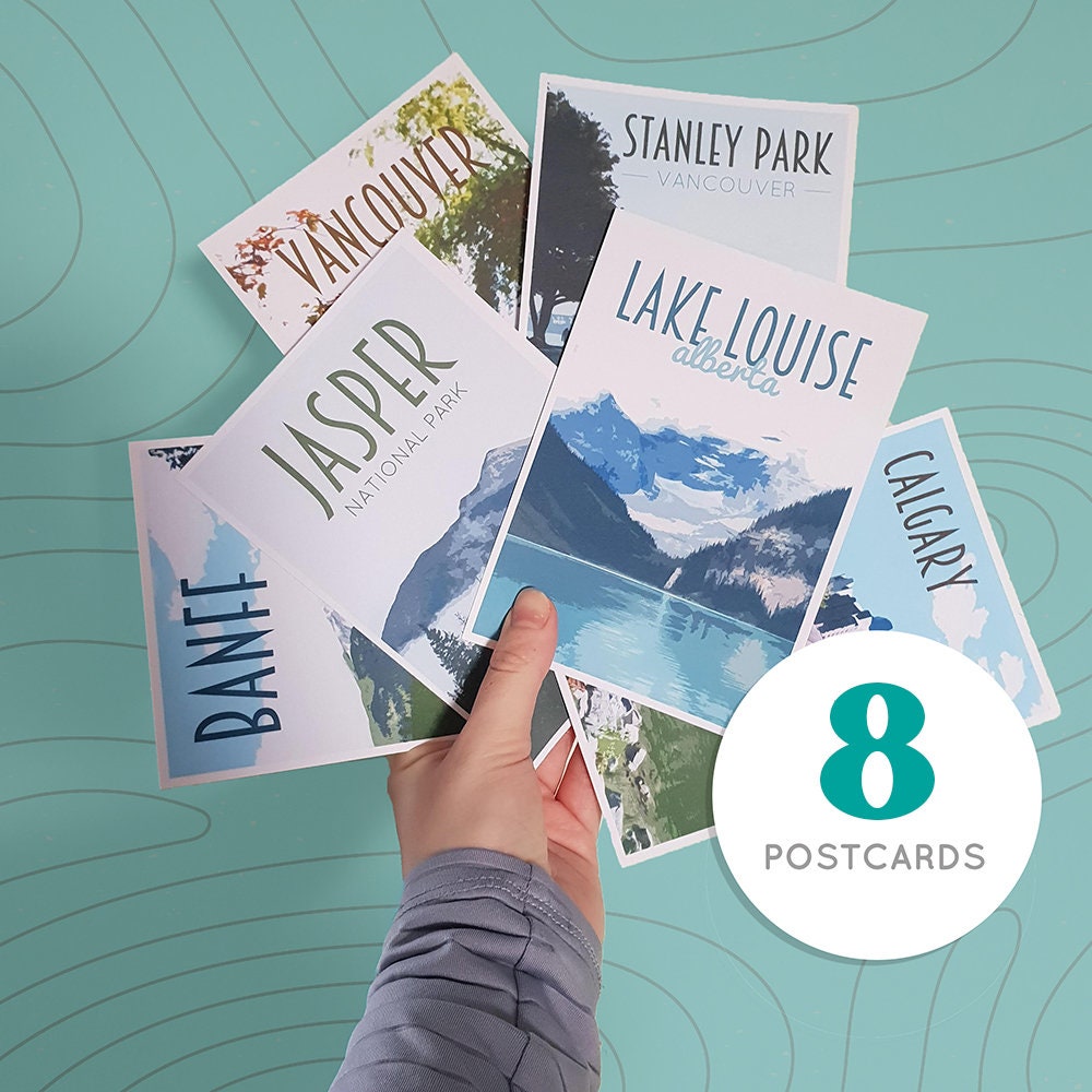 Canada Travel Postcards Pack