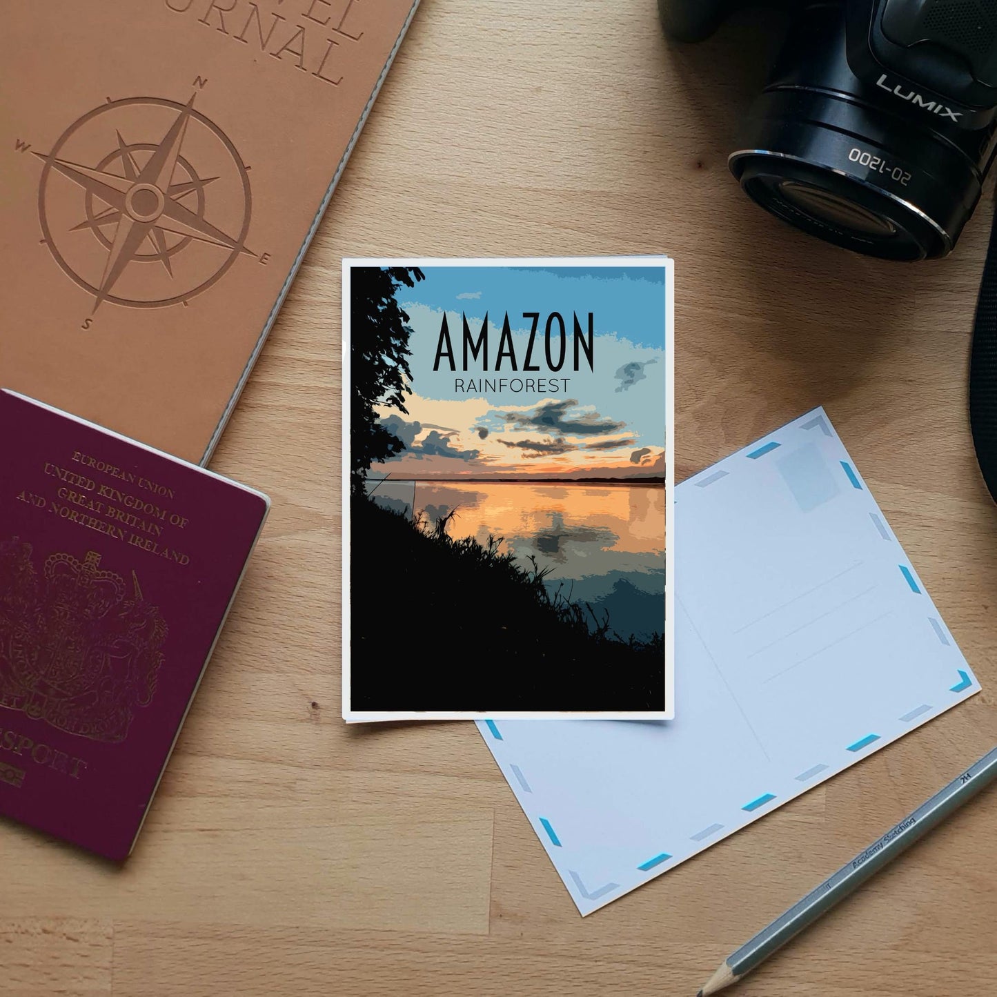 Amazon Travel Poster