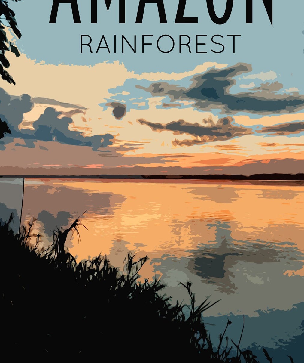 Amazon Travel Poster