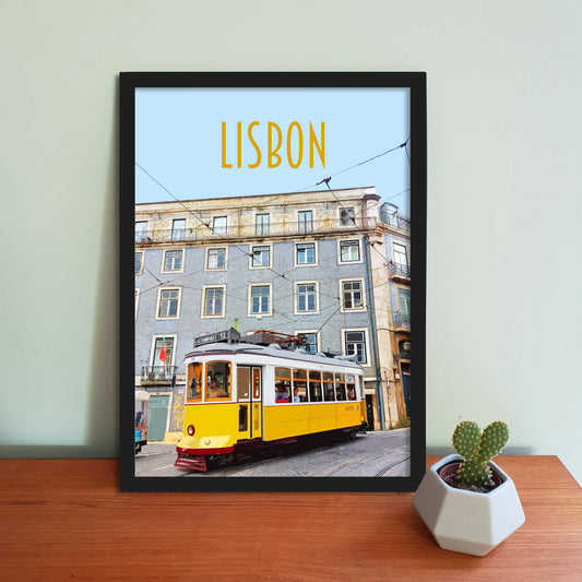 Lisbon Travel Poster