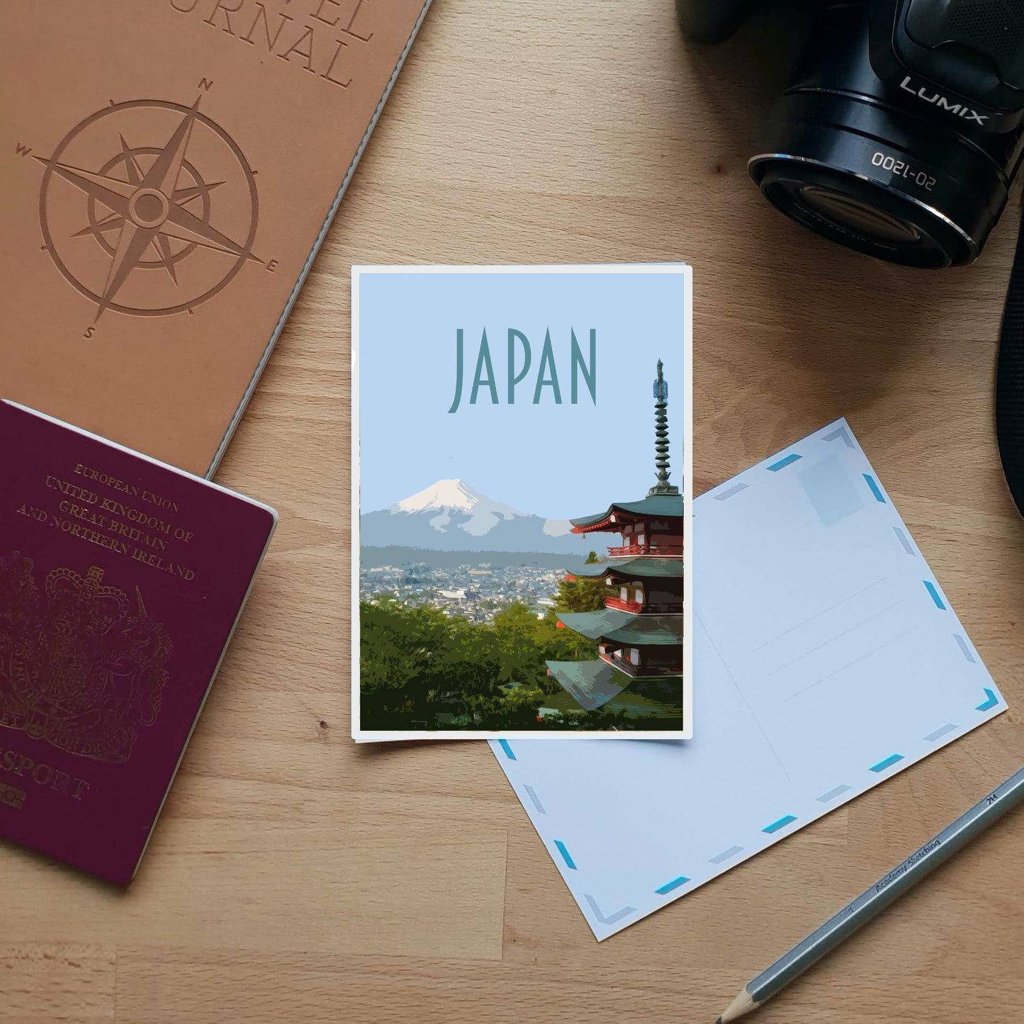 Japan Travel Poster