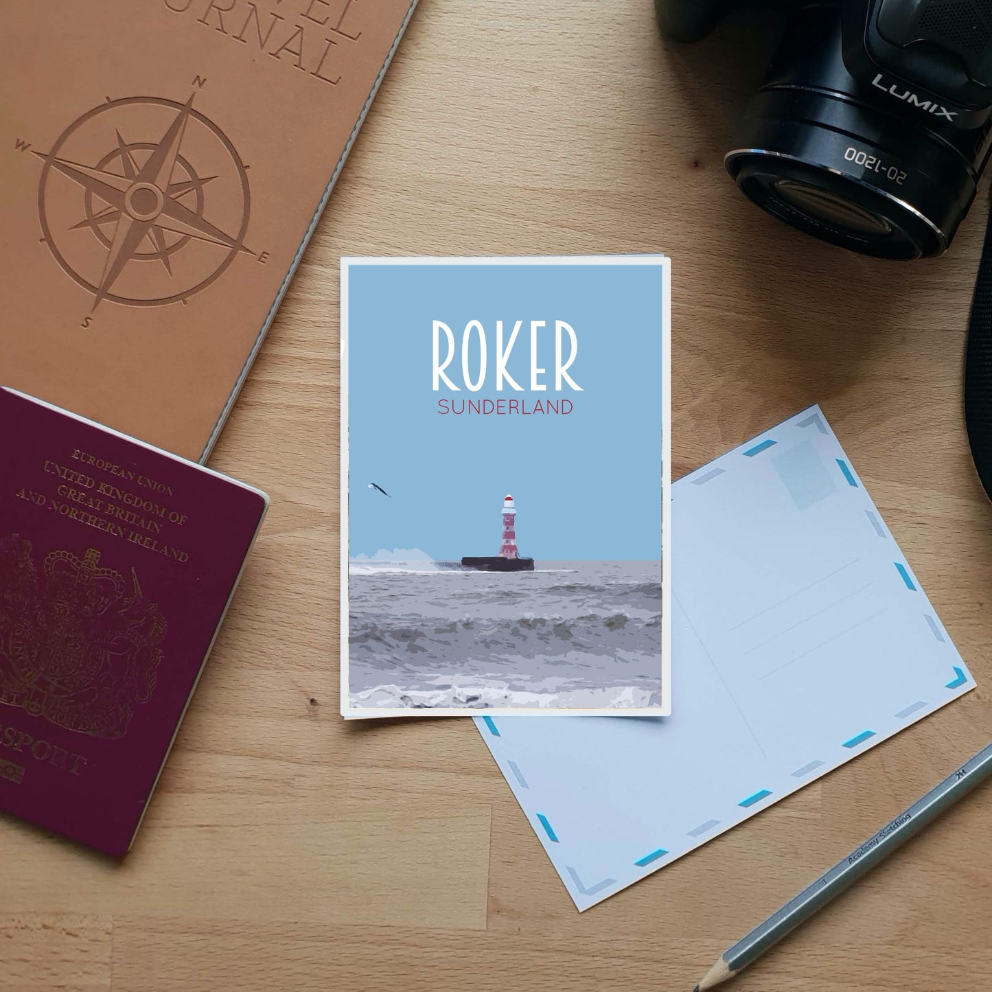 Roker Travel Poster