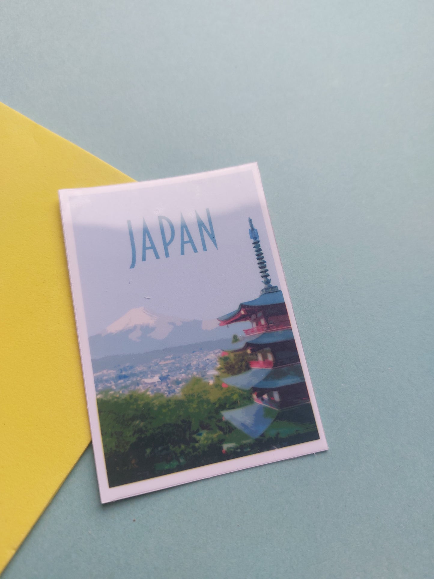 Japan Poster Sticker