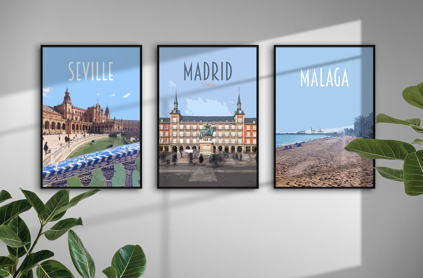 Seville Travel Poster