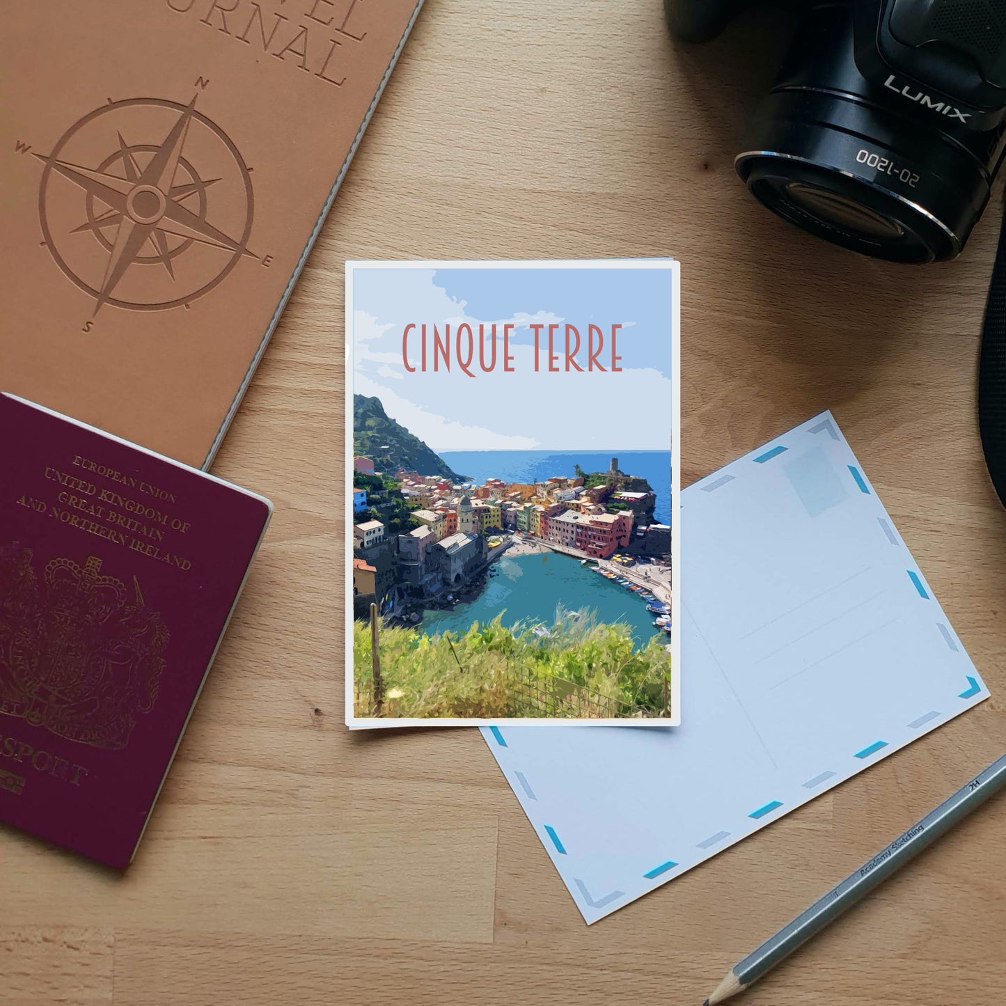 Cinque Terre Travel Poster