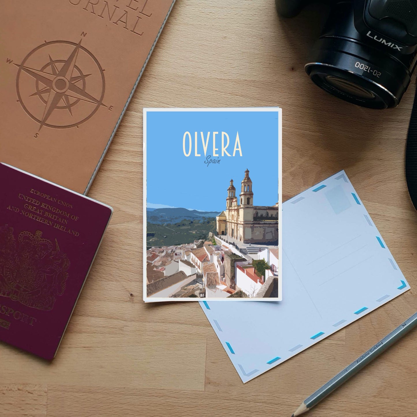 Olvera Travel Poster