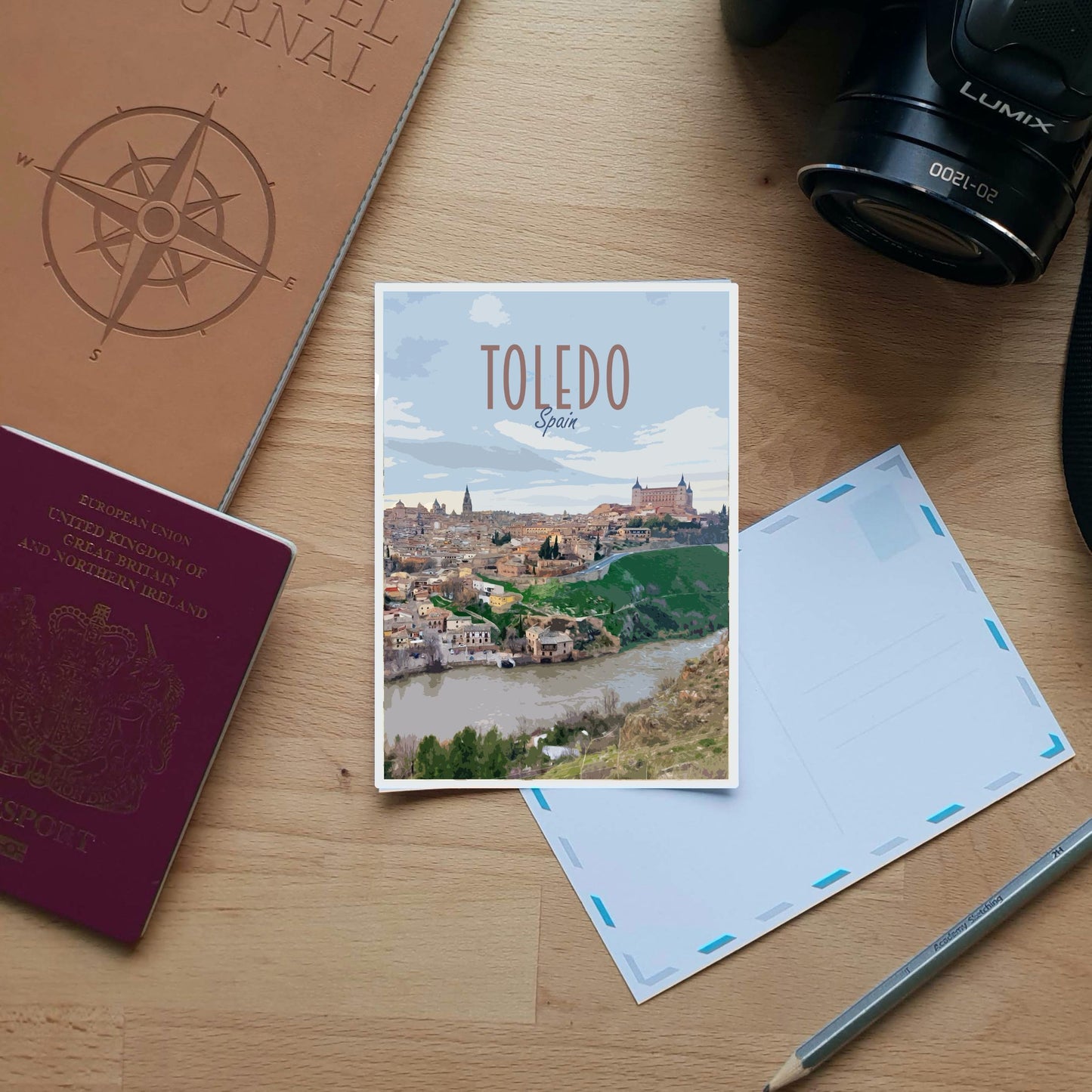Toledo Travel Poster