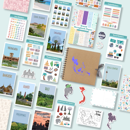 South East Asia Scrapbook Kit