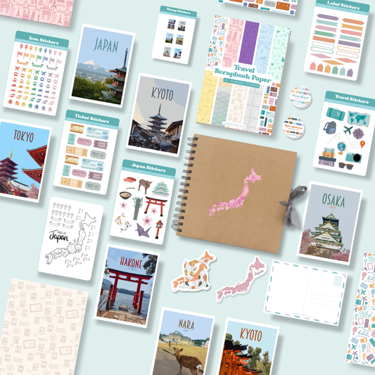 Japan Scrapbook Kit