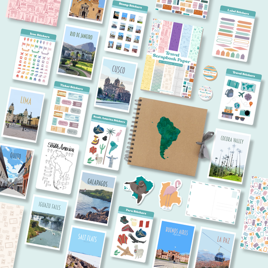 South America Scrapbook Kit