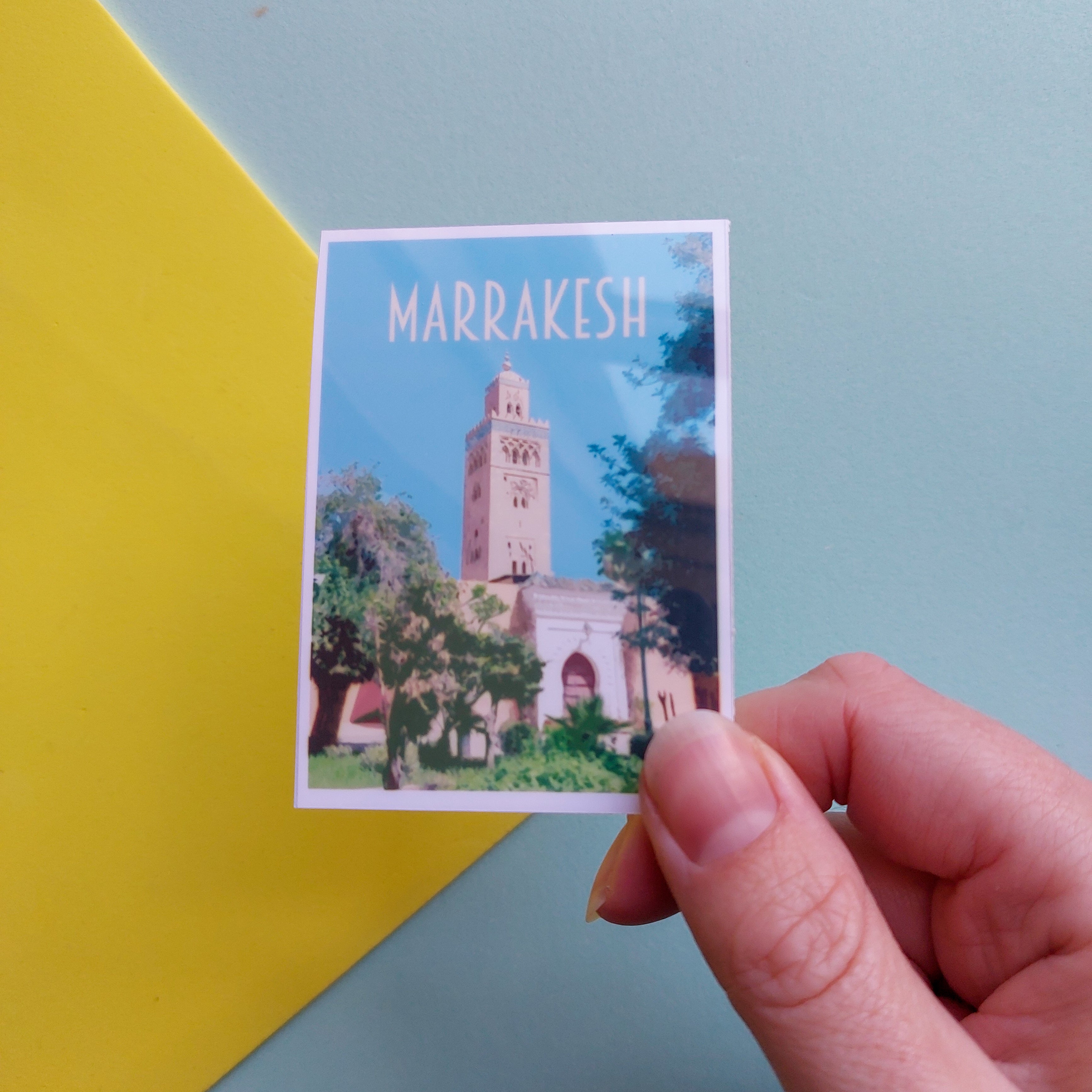 Marrakech Sticker Marrakesh Sticker – Where's Clare