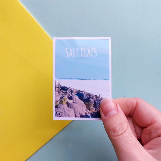 Salt Flats Sticker