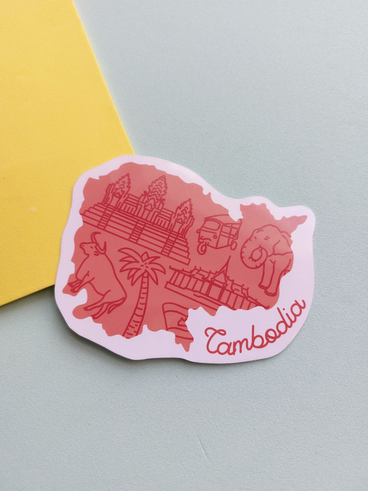 Cambodia Sticker