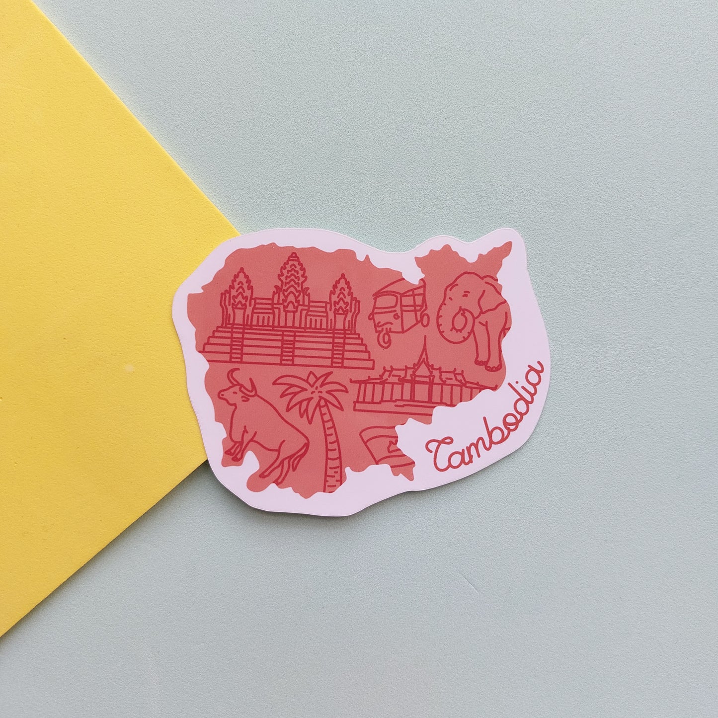 Cambodia Sticker