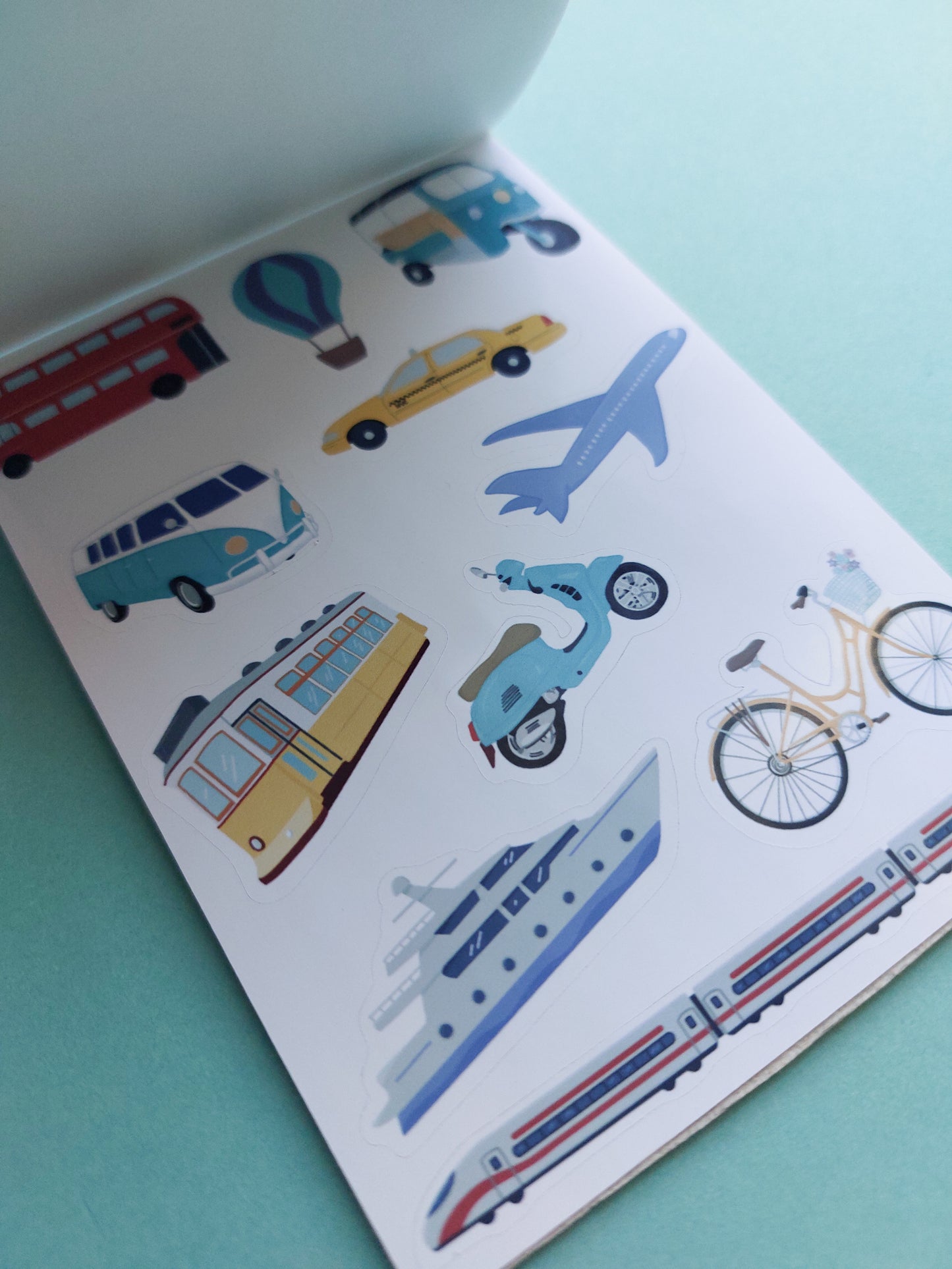 Travel Journal Sticker Books