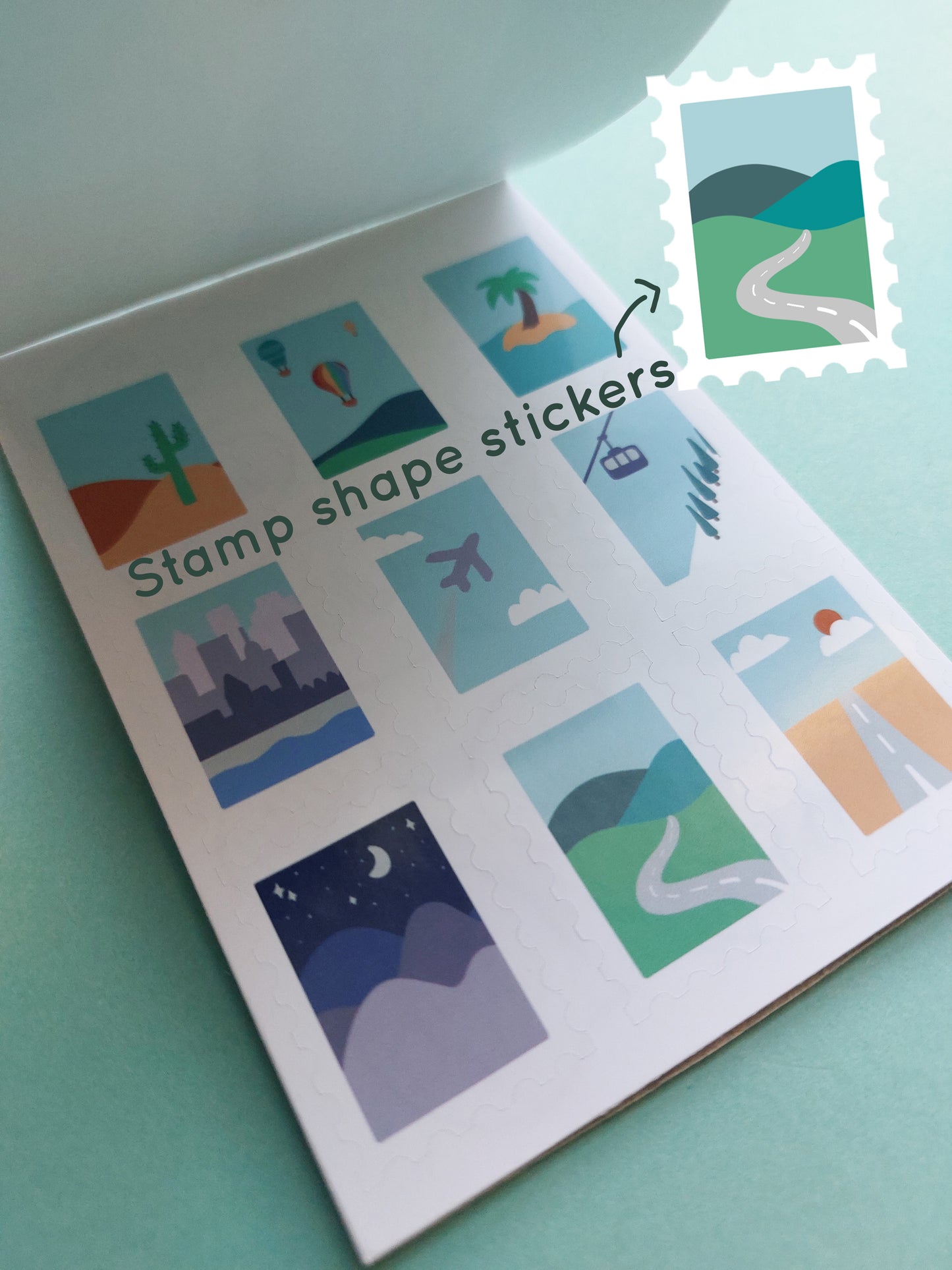 Travel Journal Sticker Books