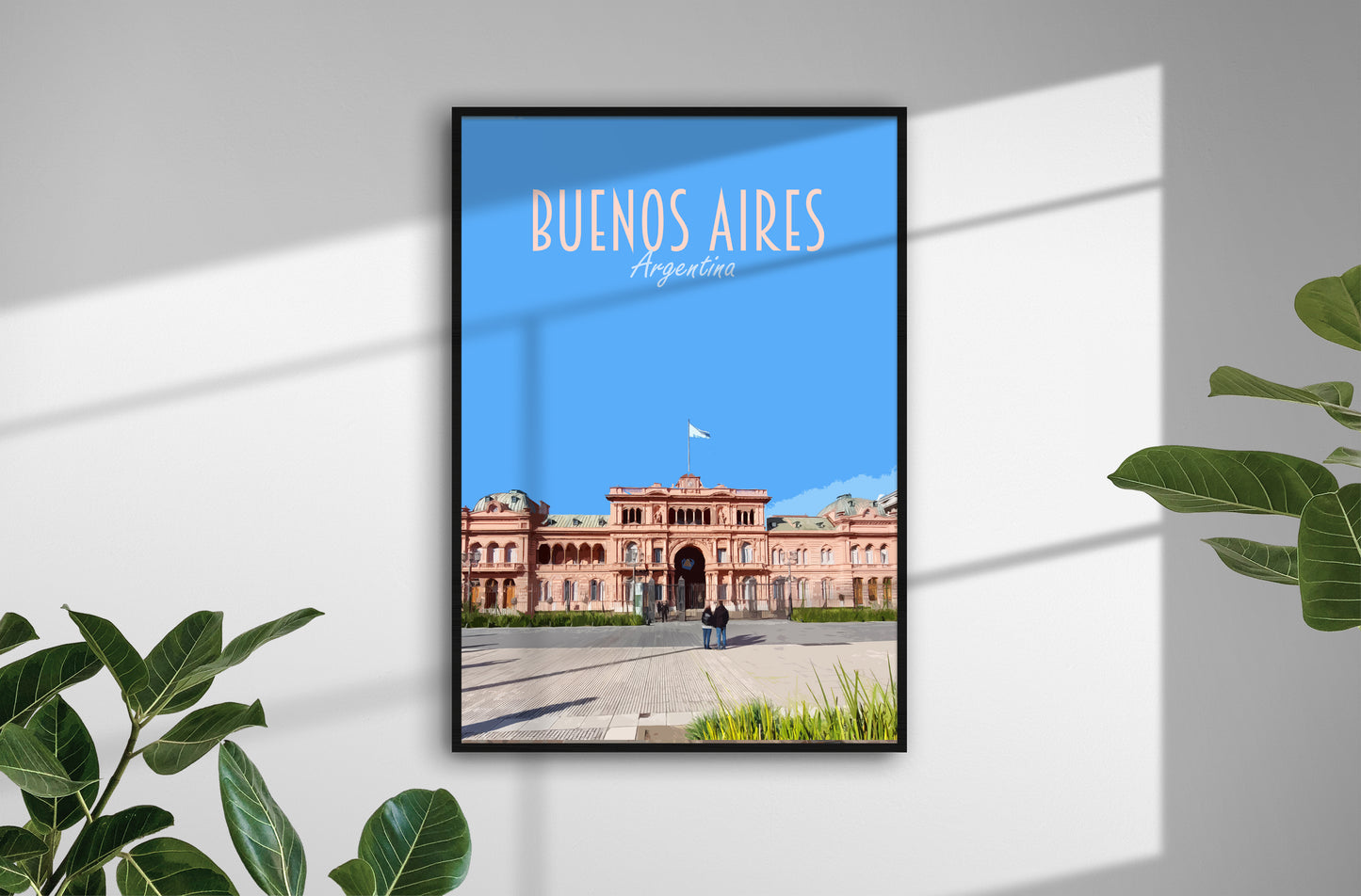 Buenos Aires Travel Poster