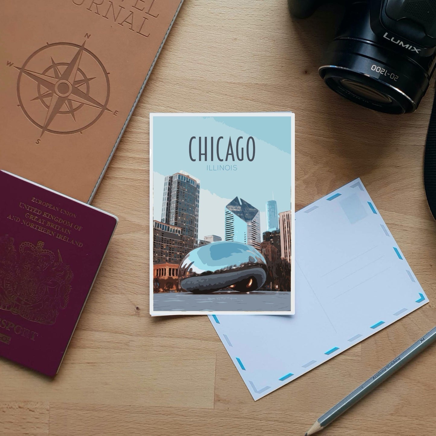 Chicago Travel Poster