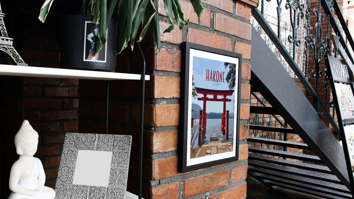 Hakone Travel Poster