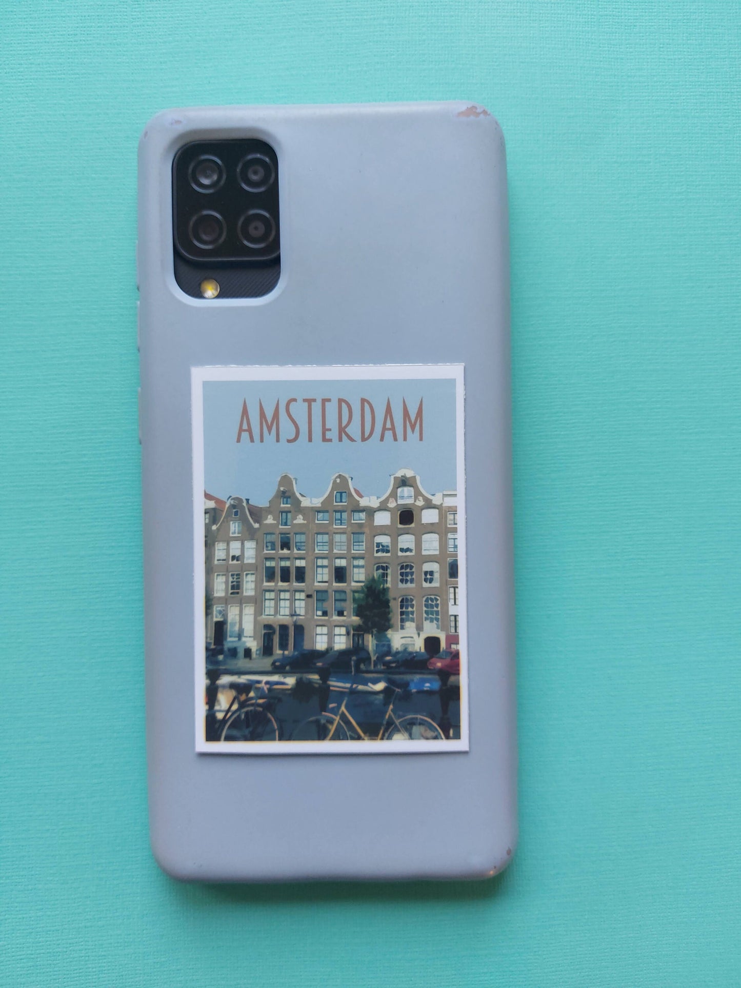 Amsterdam Poster Sticker