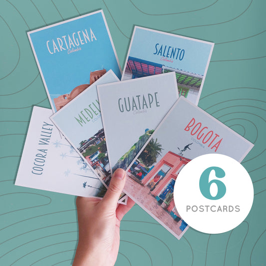 Colombia Postcards Pack