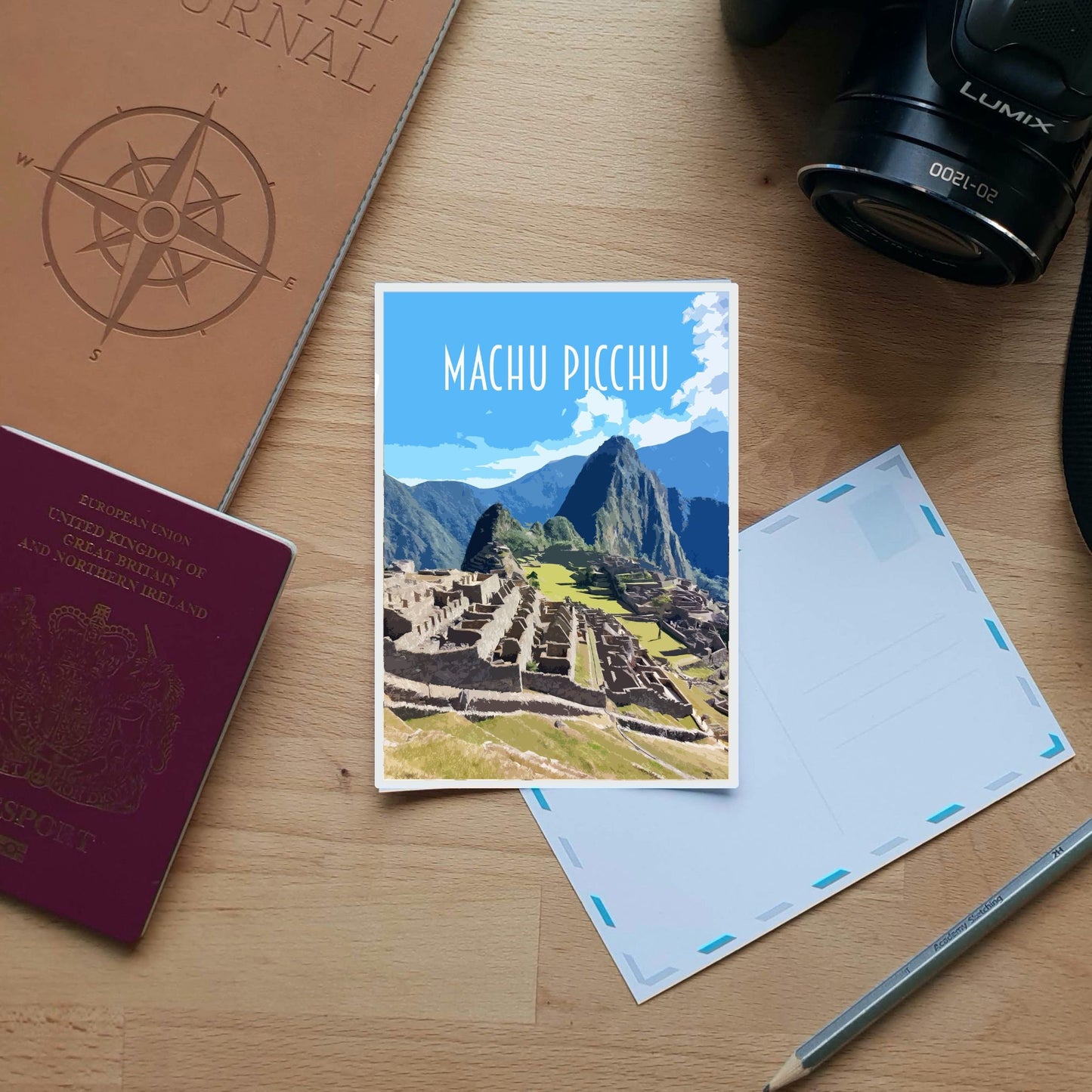 South America Travel Postcards Pack