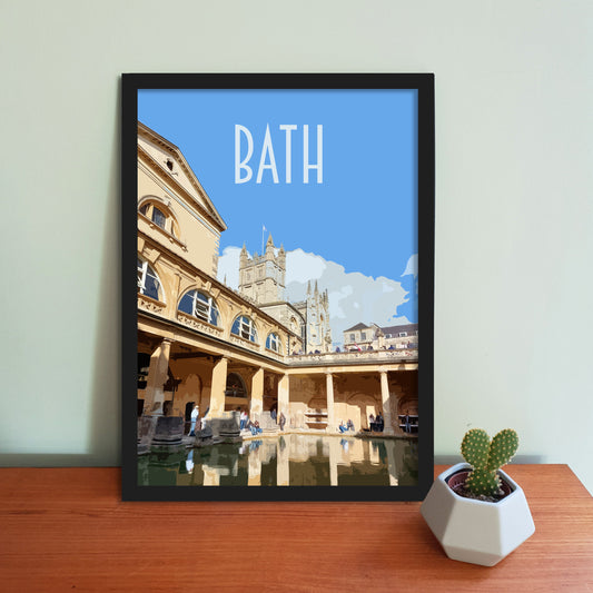 Bath Travel Poster