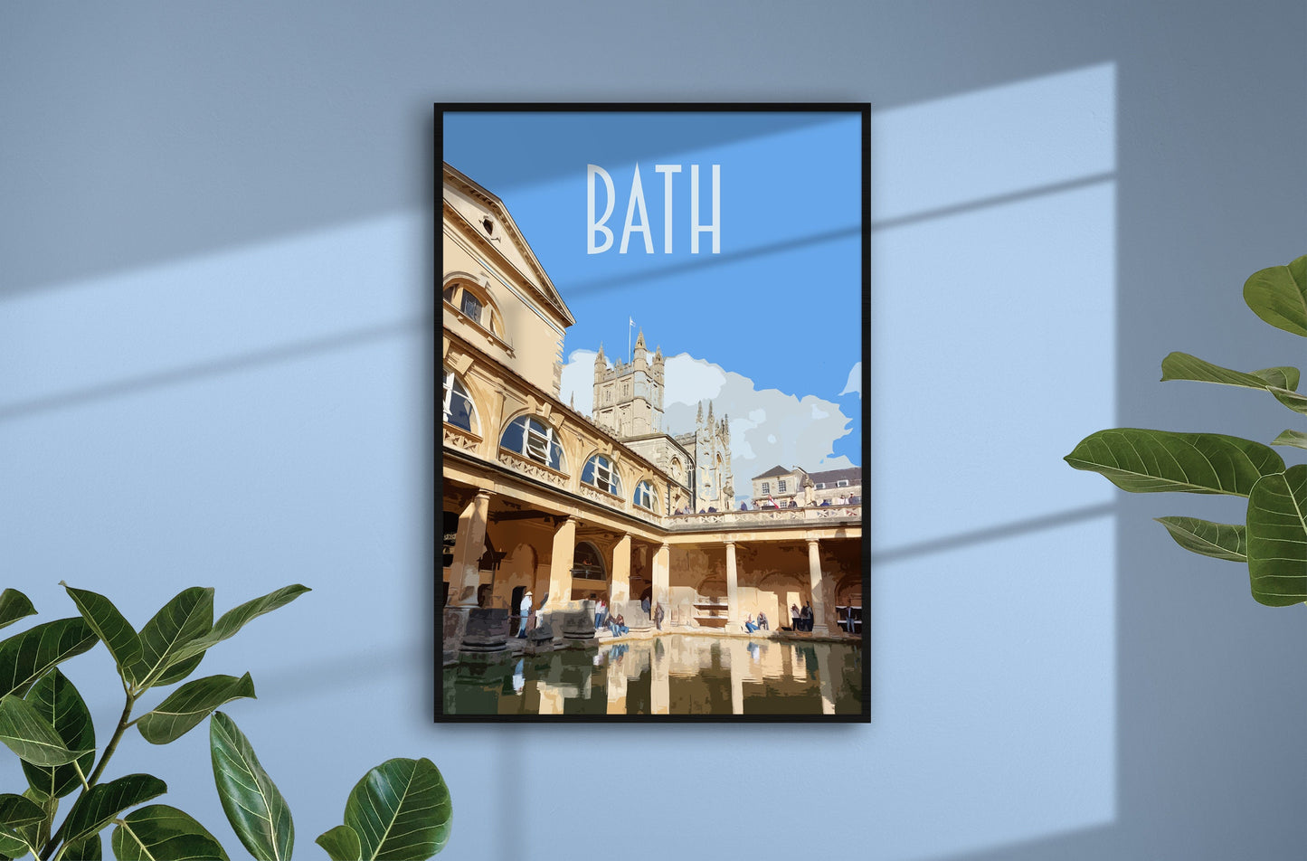 Bath Travel Poster