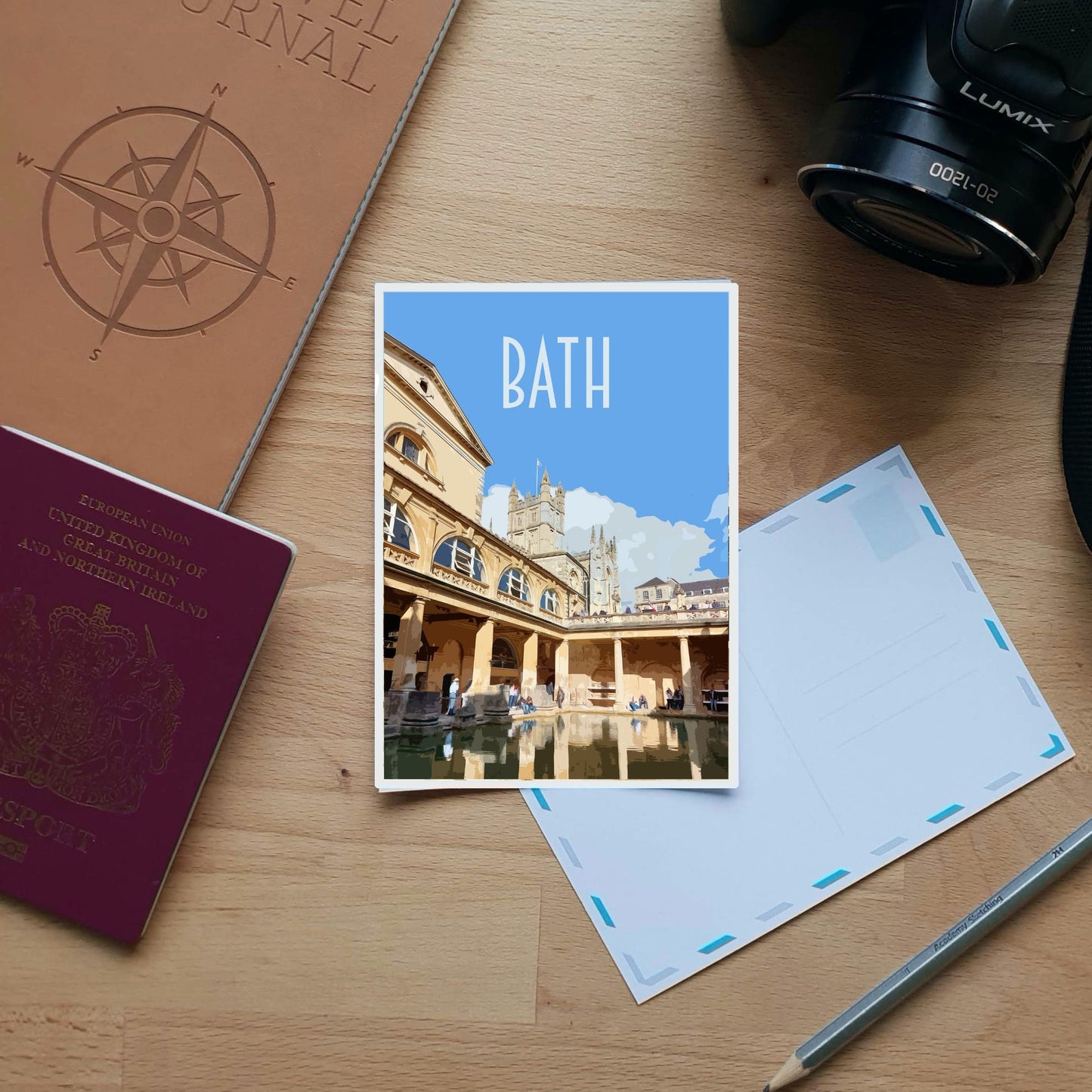 Bath Travel Poster