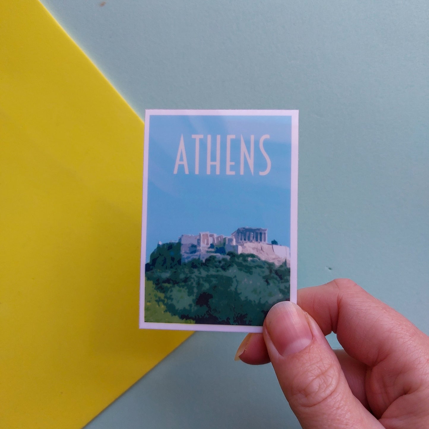 Athens Sticker