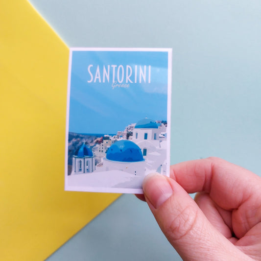 Santorini Sticker