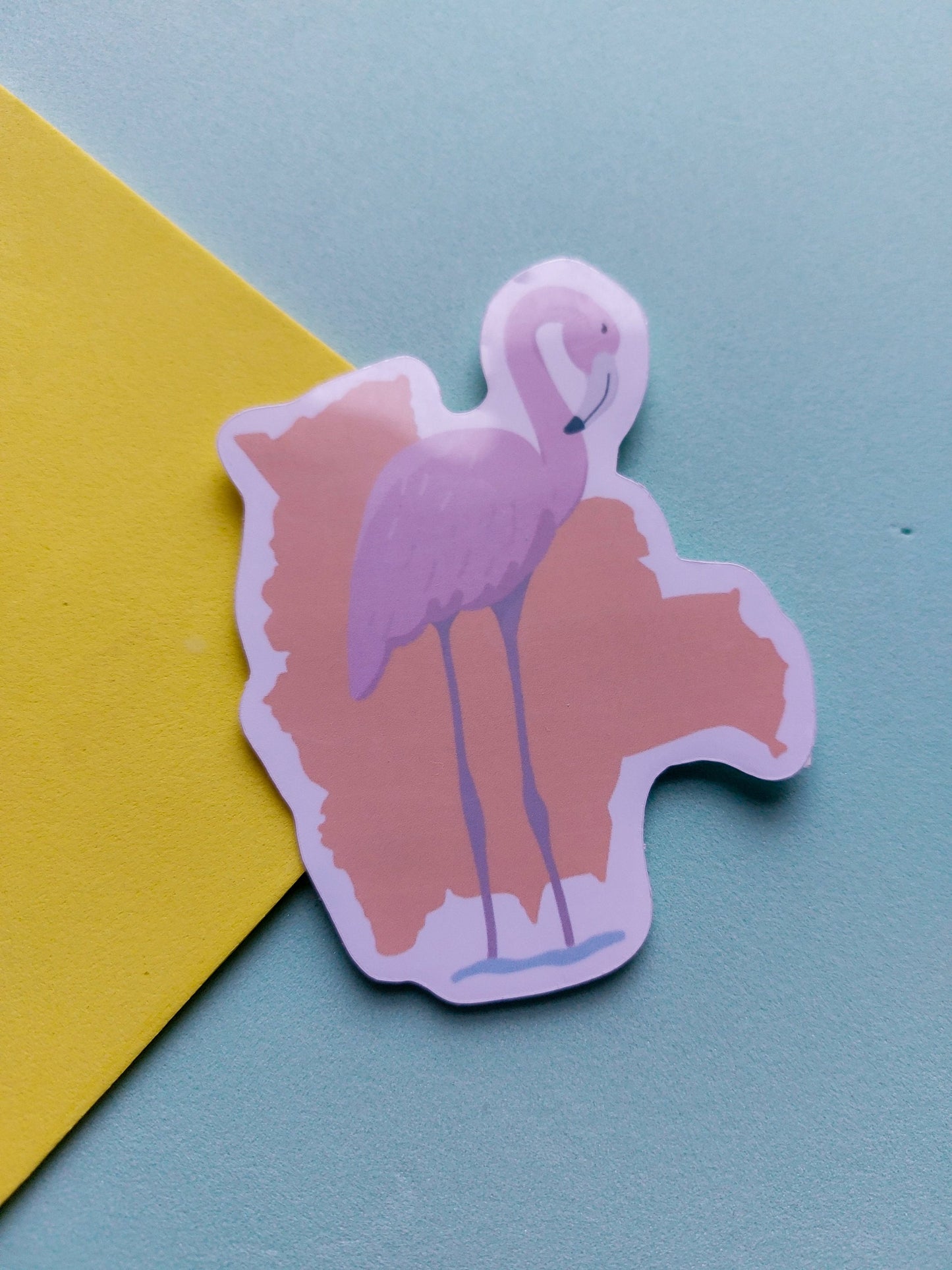 Bolivia Flamingo Sticker