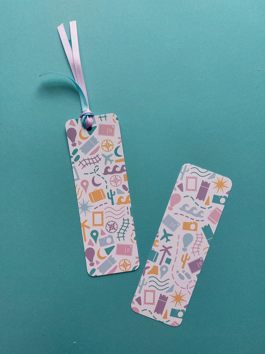 Travel Themed Bookmark