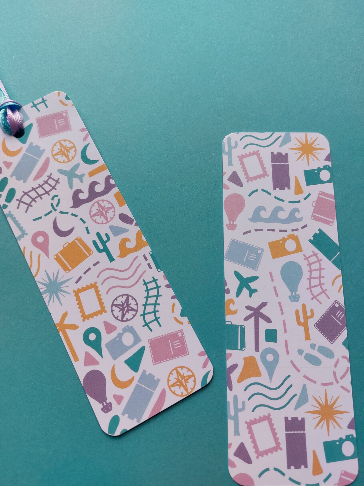 Travel Themed Bookmark