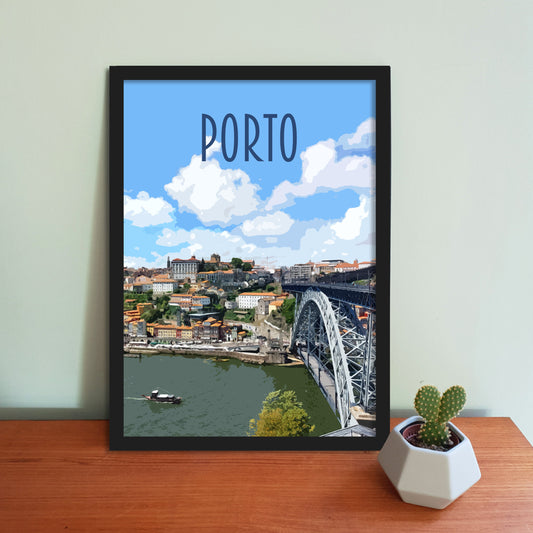 Porto Travel Poster