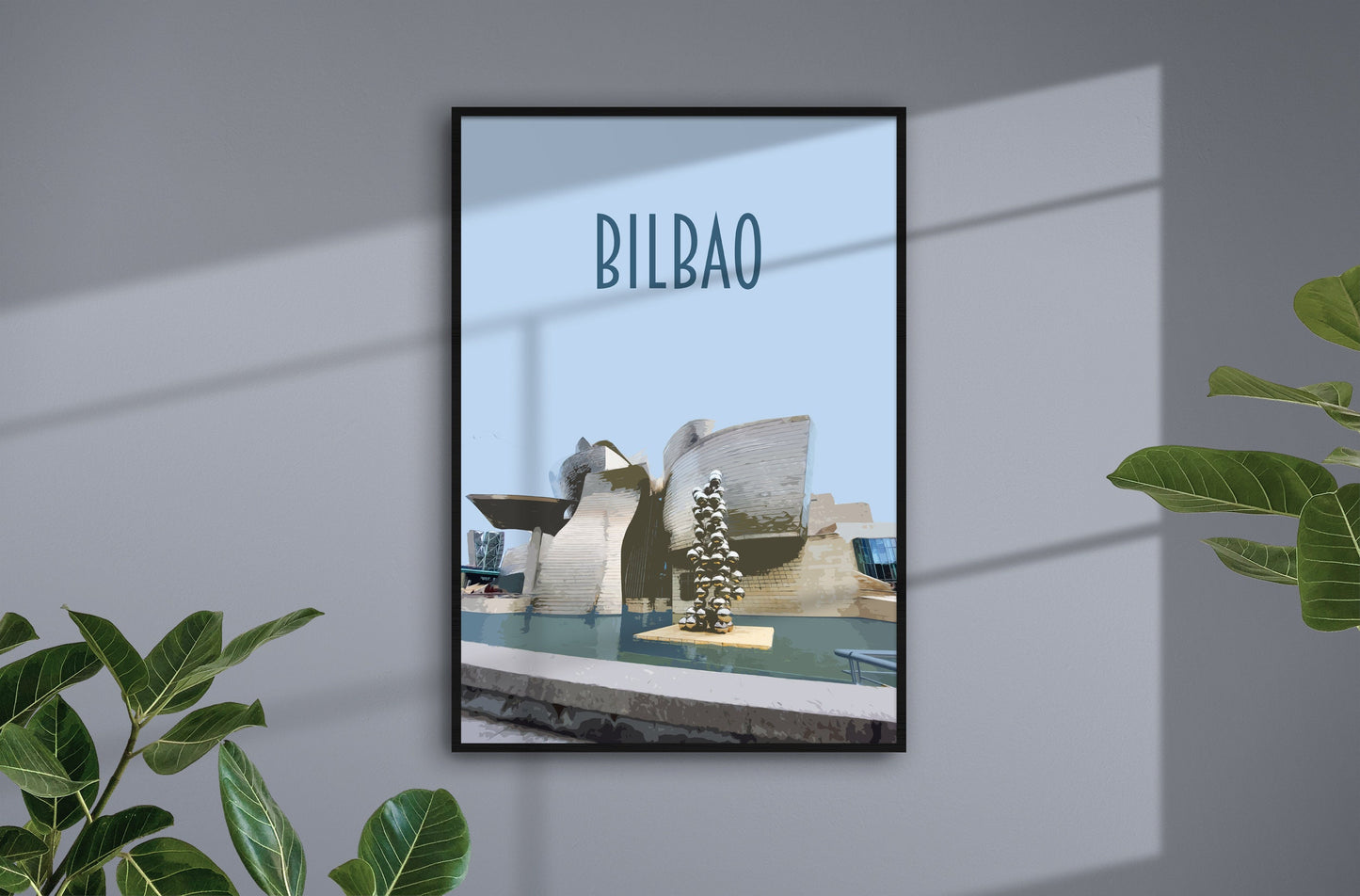 Bilbao Travel Poster