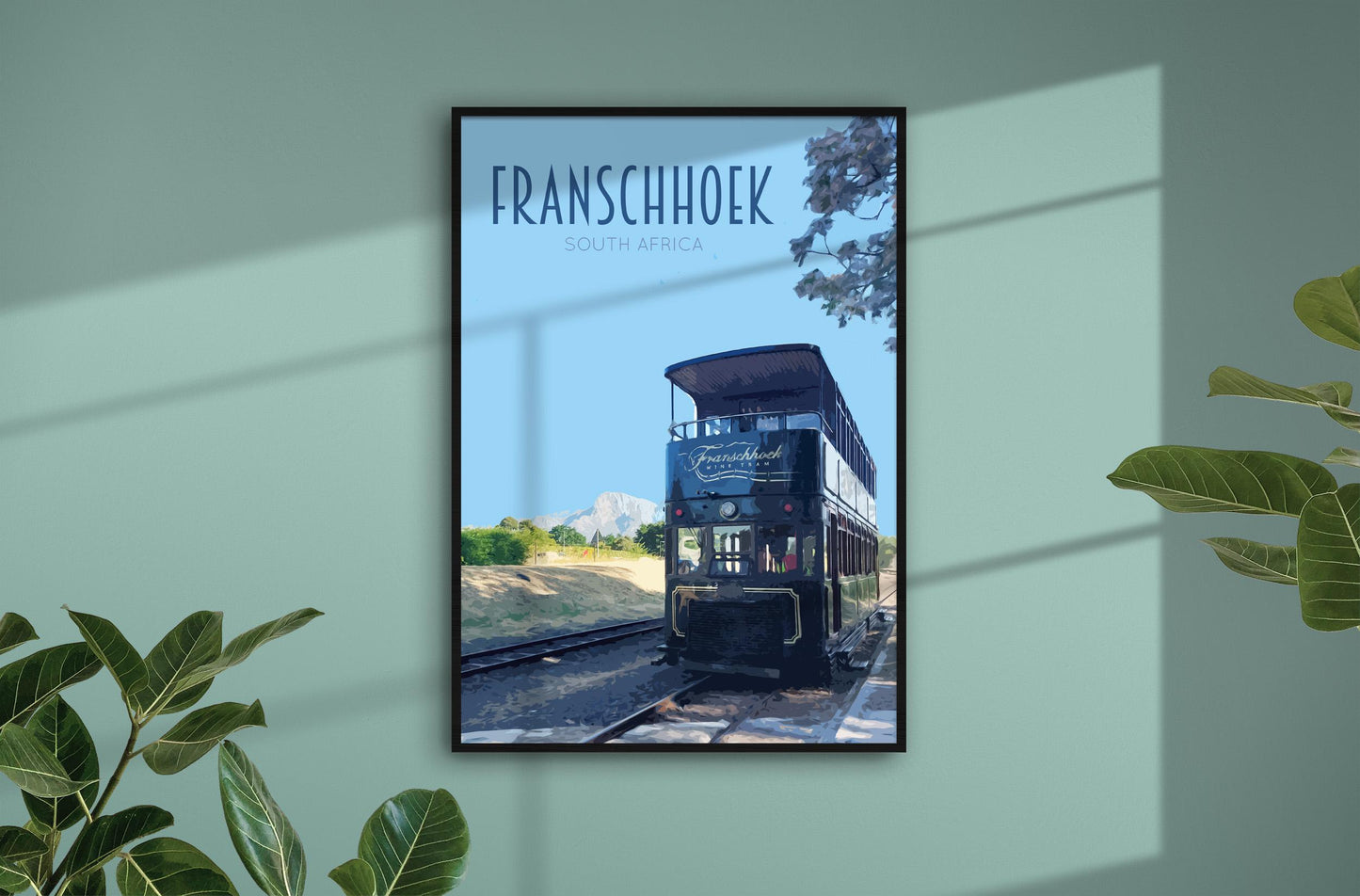 Franschhoek Travel Poster