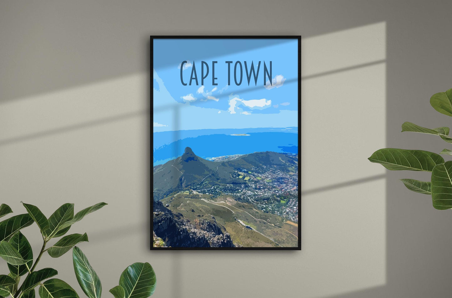 Cape Town Travel Poster