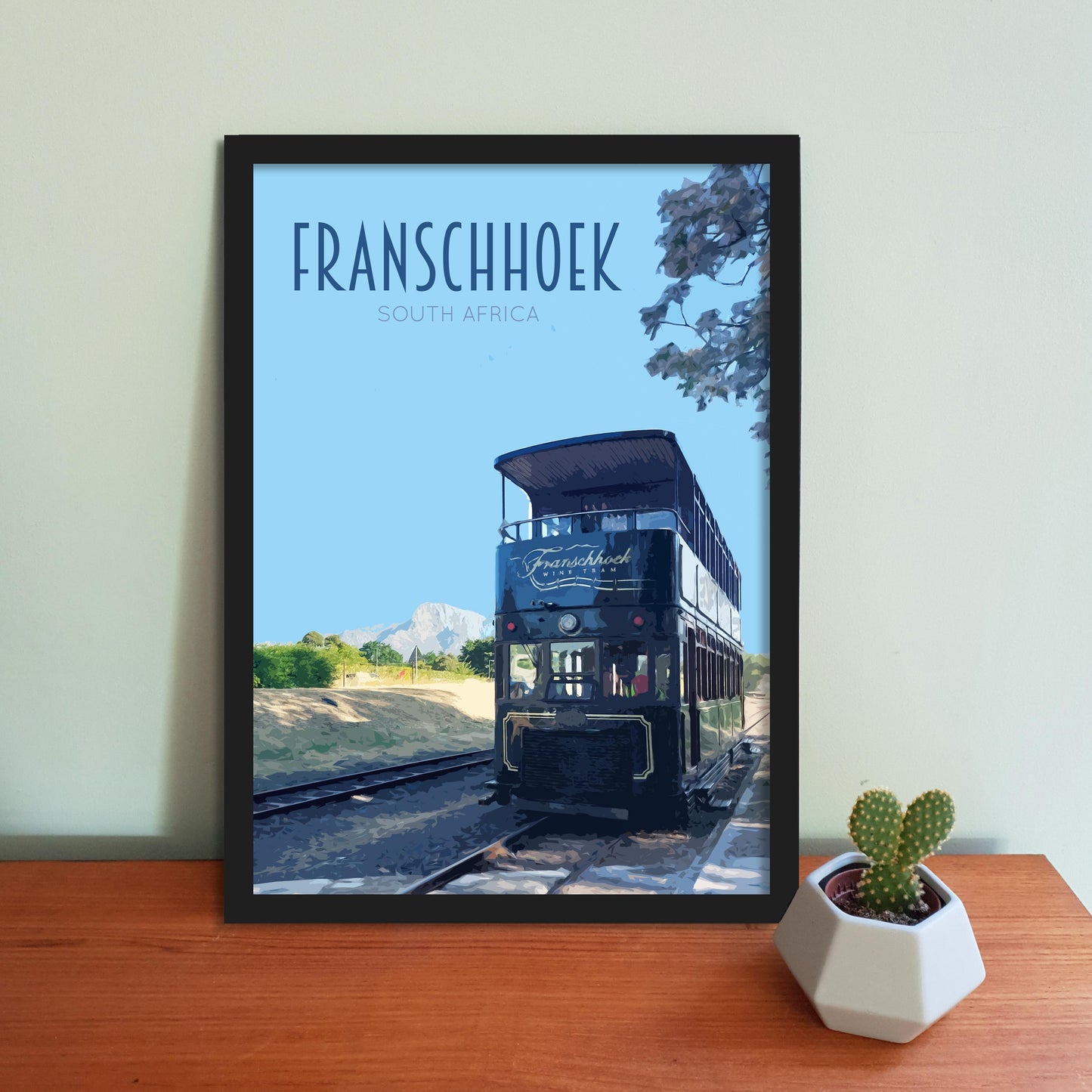 Franschhoek Travel Poster