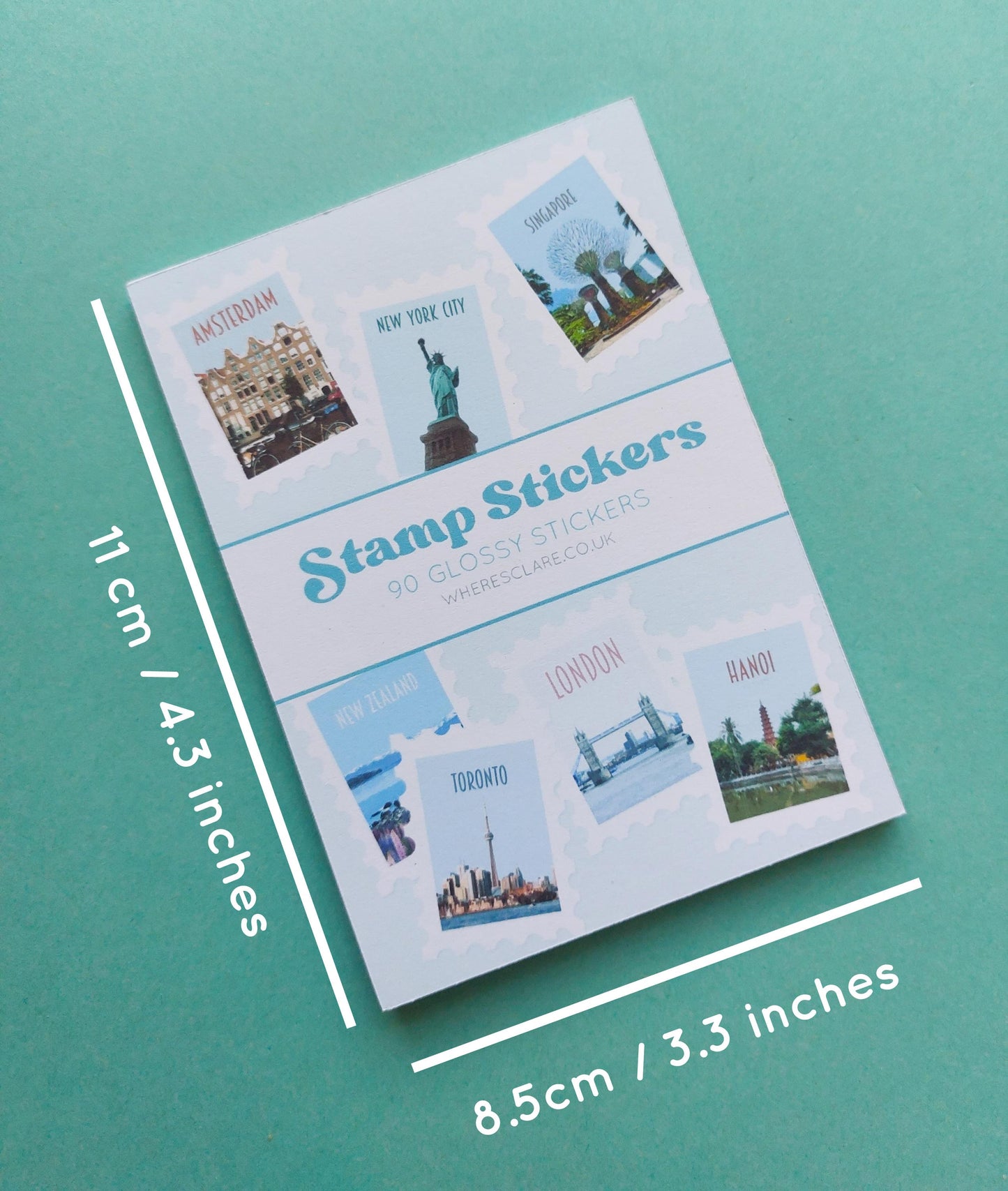 Stamp Sticker Books